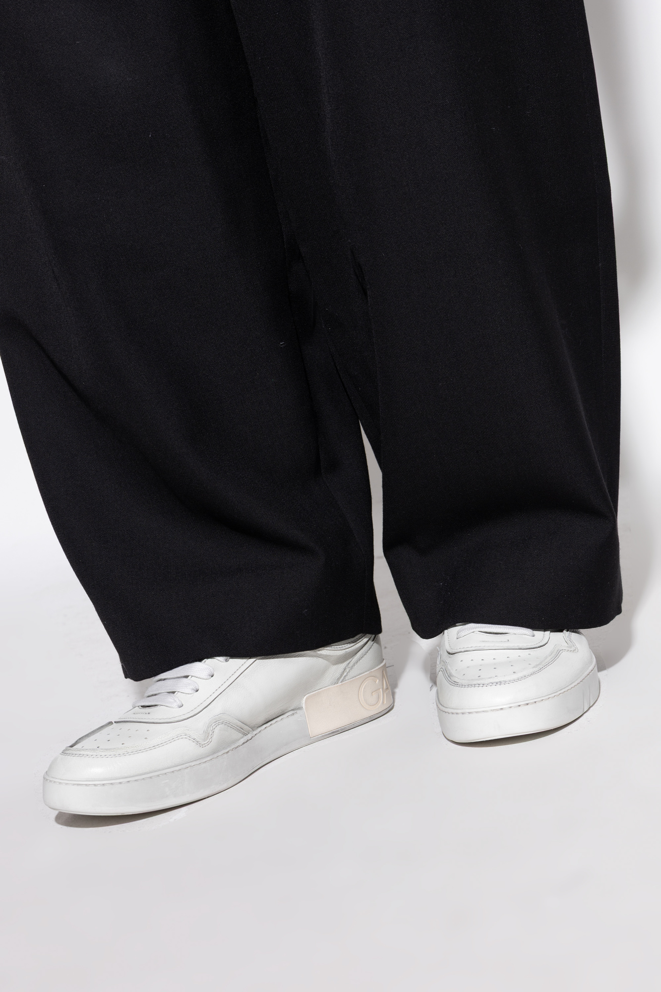 ayuki218218 ページ S Biały Buty sportowe z efektem `vintage` Dolce & Gabbana